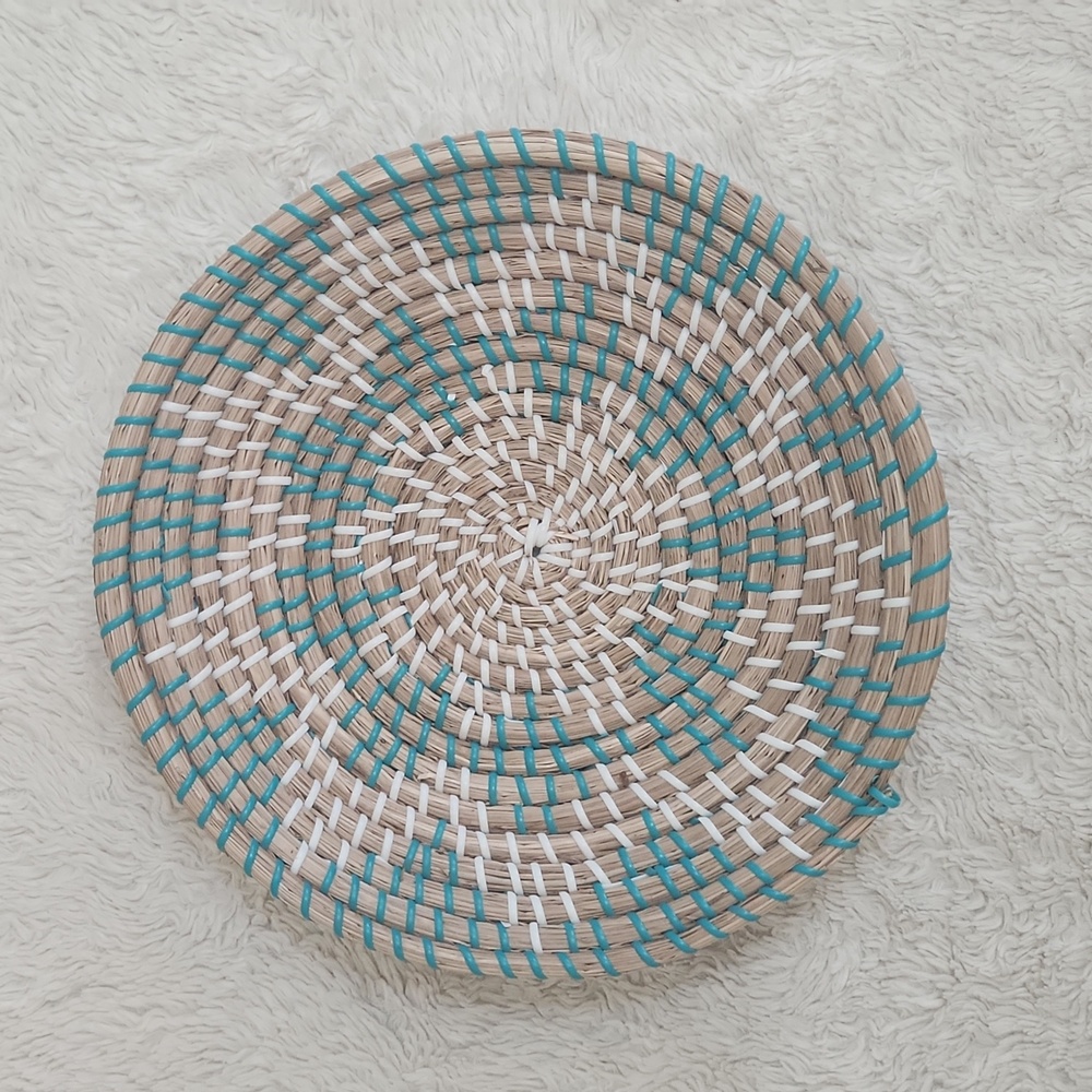 Seagrass Woven Basket , Wall Decor